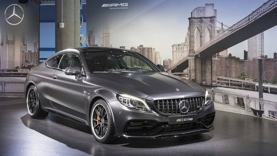 مرسيدس AMG C63 2019 كوبيه المحدثة تكشف عن نفسها رسمياً