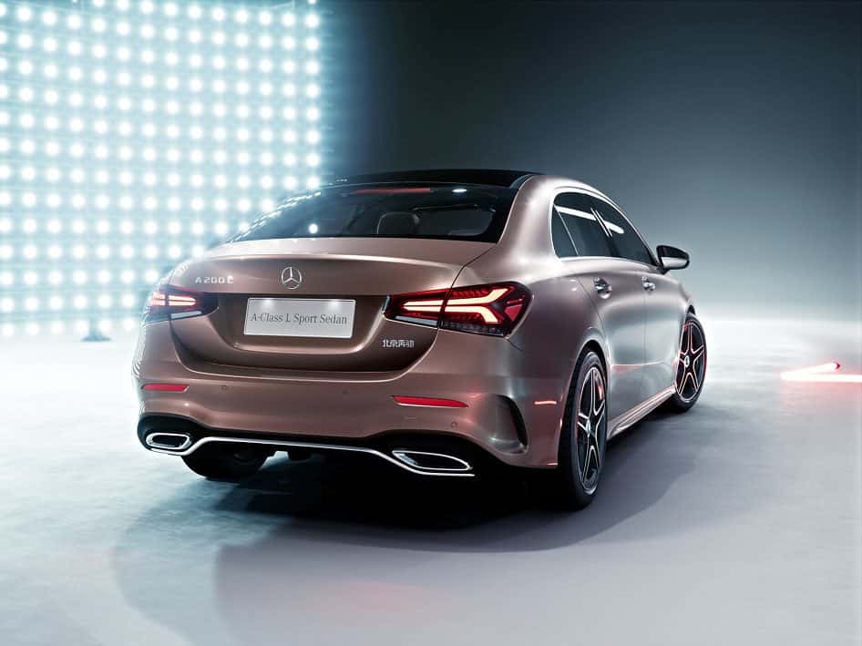 مرسيدس A-Class L سيدان 2019 توثق أول ظهور عالمي لها في الصين